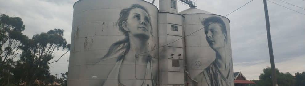 Rupanyup Silo Art